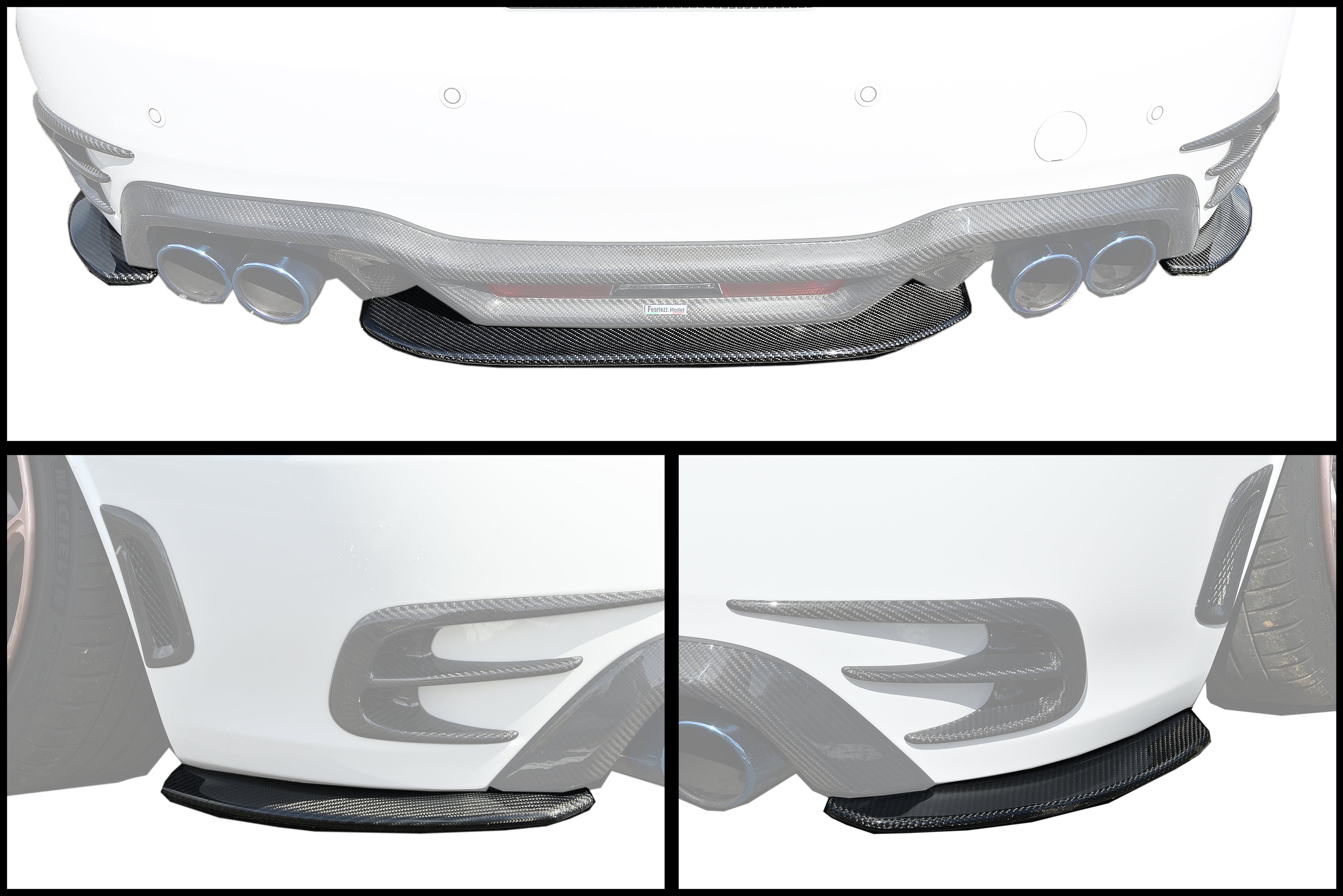 Rear Splitter Kit